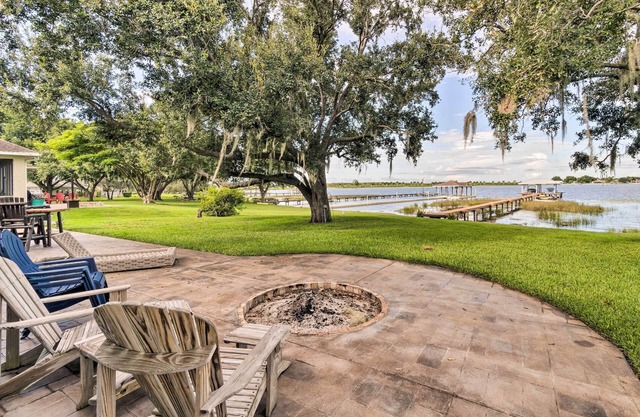NOUVEAU! Maison au bord du lac Lake Placid avec quai et foyer