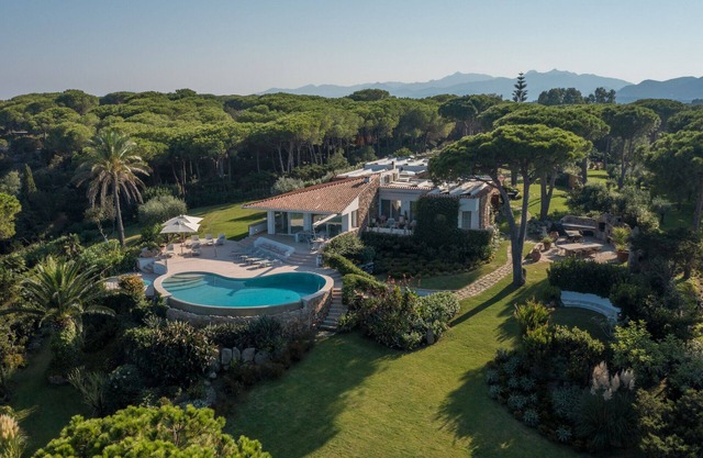 Waterfront mediterranean style villa with stunning sea views