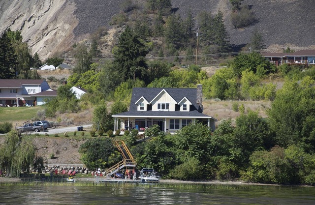 Paradis au bord de l'eau sur le lac Osoyoos
