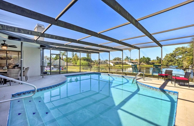Waterfront Port Richey House w/ Heated Pool!