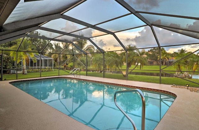 Waterfront Port St Lucie Home with Lanai and Pool