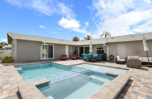 Experience waterfront luxury in Tampa Bay! Close to TPA, RayJay and Steinbrenner
