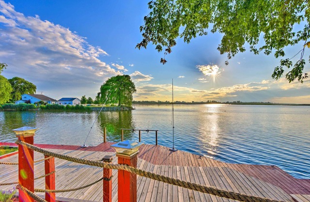 Waterfront Saginaw Bay Retreat w/ Grill & Yard!