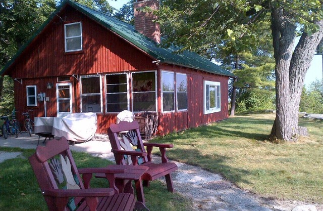 Connexion Waterfront suédoise style Cabine sur Sand Bay, Door County - Moonlight magique