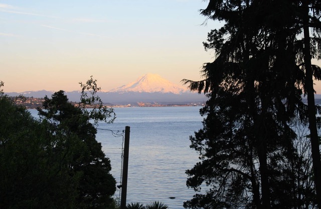Accueil Vashon Waterfront avec vue imprenable