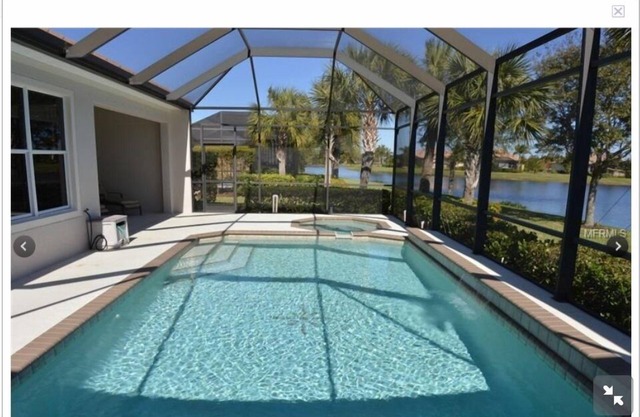 Bord de l'eau Voir avec piscine privée dans une résidence Golf