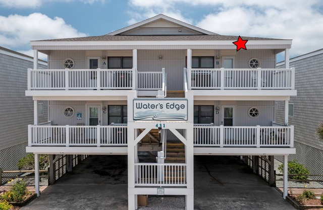 "Waters Edge 431-B" - Oceanfront Condo w/ Community Pool, 2 Bedrooms / 2 Bathrooms