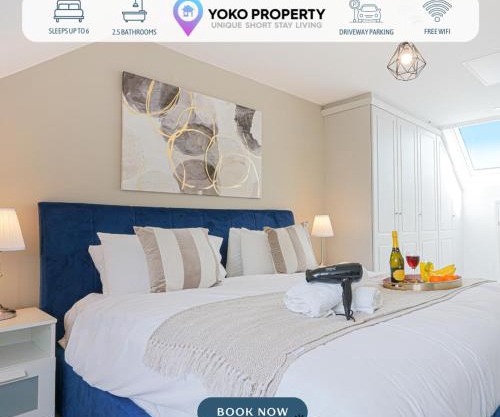 Wavendon Retreat - Sleeps 6 - Driveway Parking, Self-Check-In, Fast Wifi and Smart TV by YOKO PROPERTY