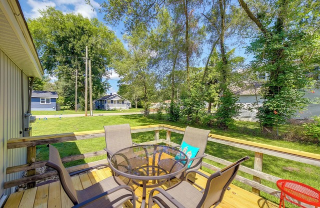 Wayland Retreat w/ Deck: Walk to Downtown!