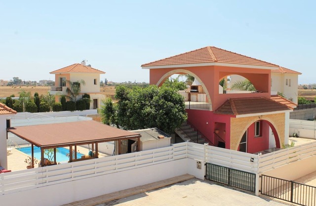 Terrace BBQ Villa Liopetri