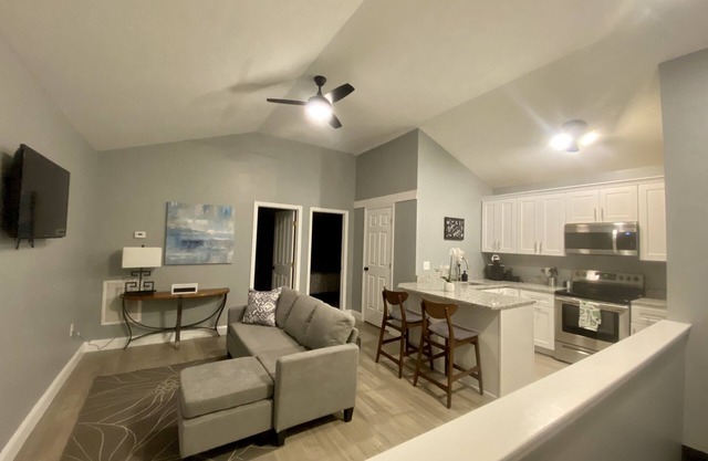 Welcome to Greenville’s Brand New Modern, Cozy apartment .
