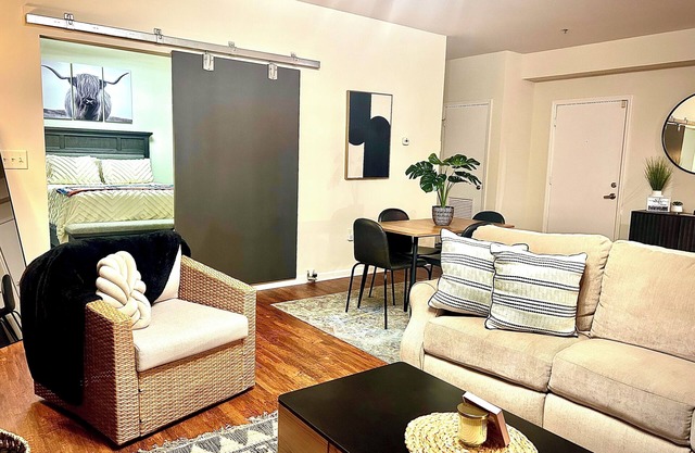 Welcome to your urban oasis nestled in the heart of downtown!