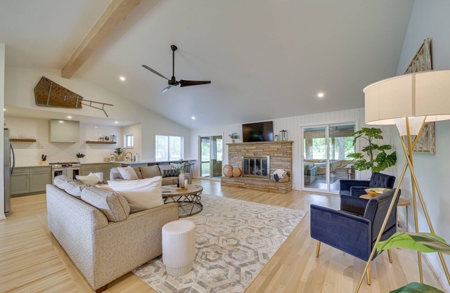 Well-Appointed Tulsa Home w/ Fire Pit & Patio!