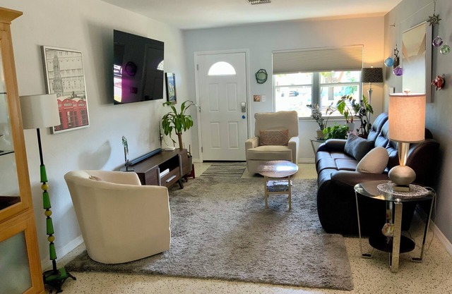 Well appointed two bedroom two bath home in Gulfport Florida