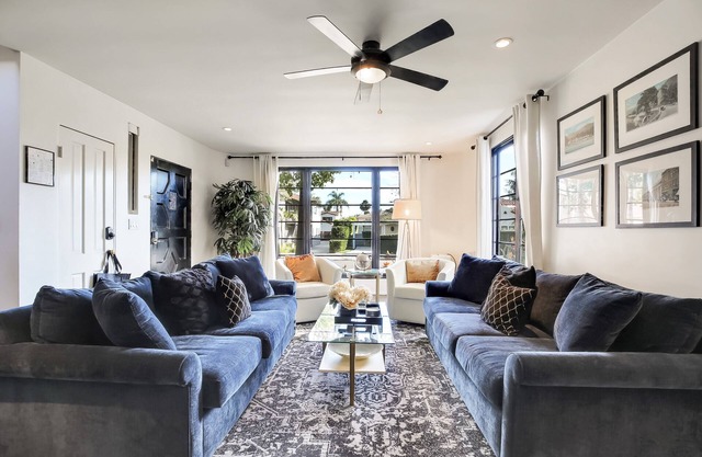West Beach Villas 3 & 4 - Two villa rental (entire property) - 2 blocks to beach and State St.