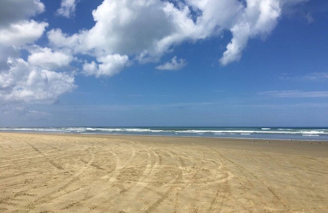 West Coast Heaven. Un bach de Nouvelle-Zélande rustique et confortable.