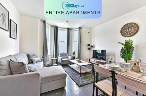 West Ealing Serviced Apts- 2 Bedroom 2 Bath Parking Near Station with Off Street Parking By 360Stays