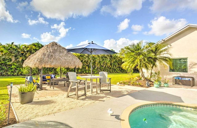 West Palm Beach Home w/ Private Outdoor Pool!