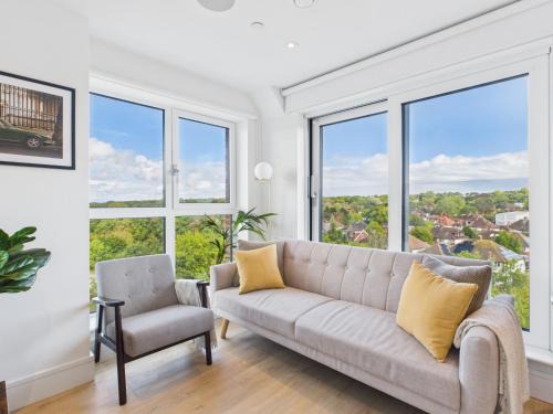 West Wimbledon, 2 Bedroom Luxury Stay, Gym, Free Parking