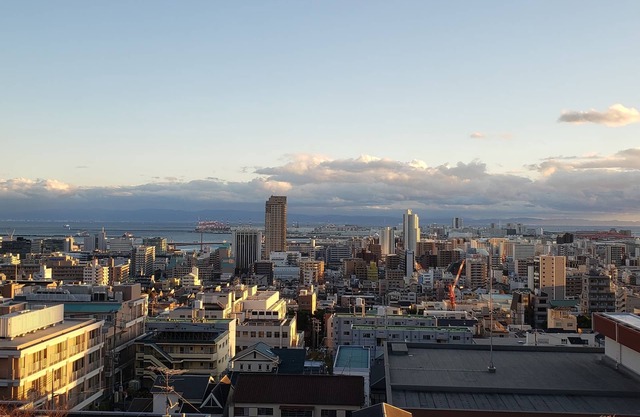Appartement de style occidental avec vue sur la mer à Kobe au Japon