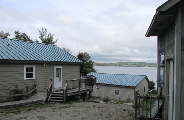 Wheelchair Accessible Cottage on the beach overlooking Frenchman's Bay