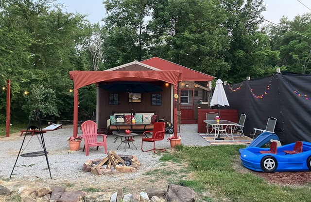 Escapade et camping lunatique "Glamping"