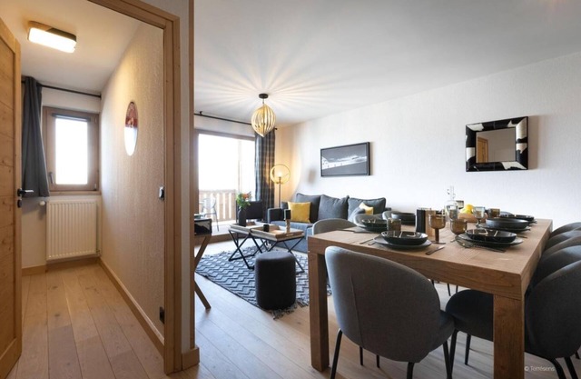 Wifi, piscine, balcon, parking, casier à ski, 68-90m², Montalbert
