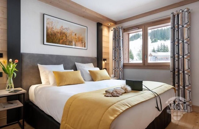 Wifi, piscine, balcon, parking, télévision, 60m², Manigod l'Etale