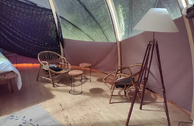 Wigwam les Étoiles Pour Toile de Fond