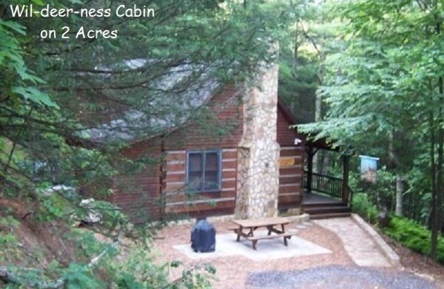 WIL-DEER-NESS CABIN- calme * Foyer * Hot Tub * River * * WiFi * Hamac Dog Friendly