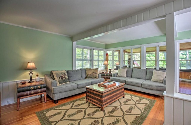 Williams Bay Home with Fire Pit 1 Mi to Lake and Beach