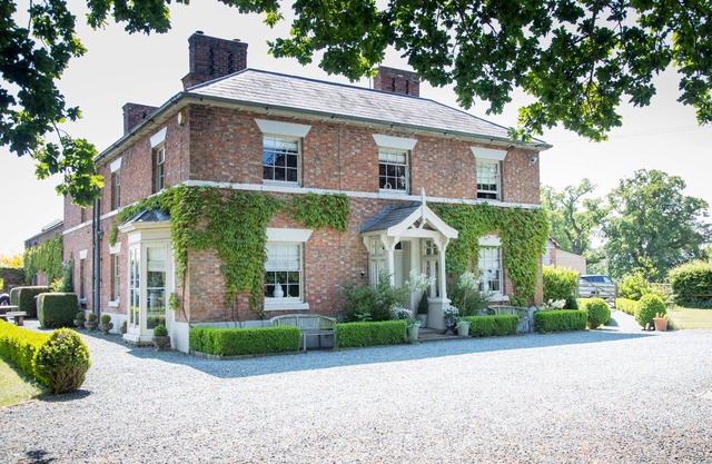 Maison-d'exception-Salle de bain et douche-Vue sur la campagne-Willington Lodge