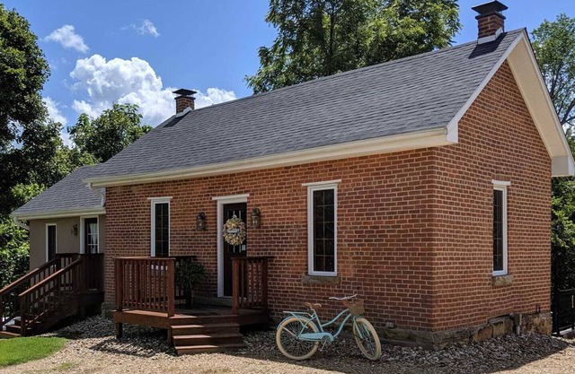 New Wine Trail Carriage House, confortable, propre, randonnée pédestre, vélo, forêt Shawnee Nat'l