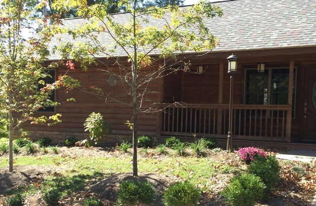 Wine Trail Cabin, 2015 Built, Carbondale, Sud de l'Illinois - Parc d'État de Giant City