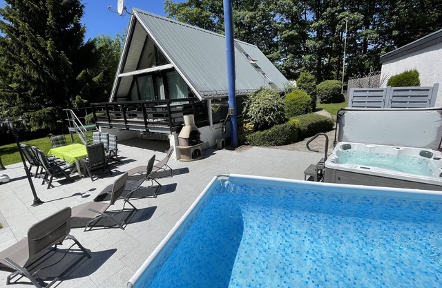 Avec sauna et cheminée