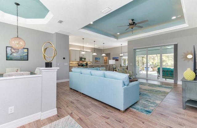 Fresh and Modern Pool Home in a Tranquil Setting
