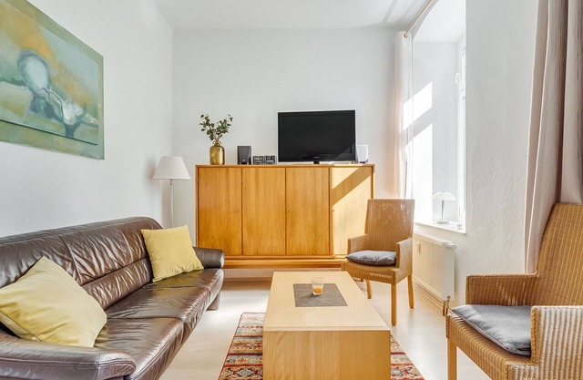 Appartement avec grande terrasse commune