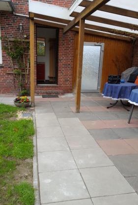 Wohnung 1 Haus- Annegrete mit überdachter Terrasse zum Garten