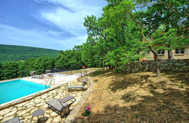 Belle maison de vacances privée avec climatisation, piscine privée, WIFI, vue panoramique, parking