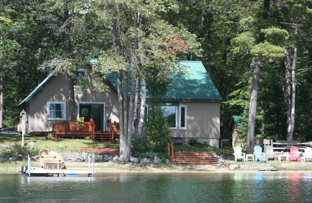 Wonderful house on sandy beach, sports lake close to golf, bike/snowmobile trail