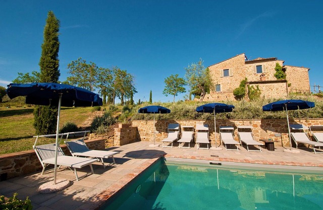 Belle maison de vacances privée avec climatisation, piscine privée, WIFI, TV, près de Arezzo