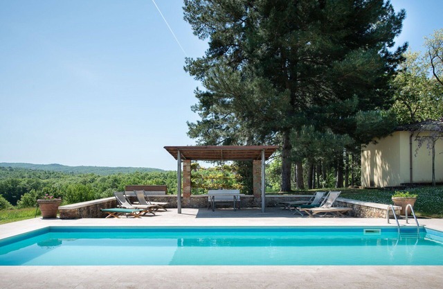 Maison de vacances privée avec climatisation, WIFI, piscine privée, TV, patio, vue panoramique