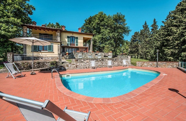 Merveilleuse maison de vacances privée avec piscine privée, WIFI, TV, terrasse et vue panoramique