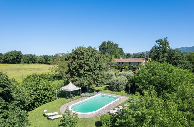 Maison de vacances privée avec piscine privée, WIFI, TV, patio, animaux admis, vue panoramique