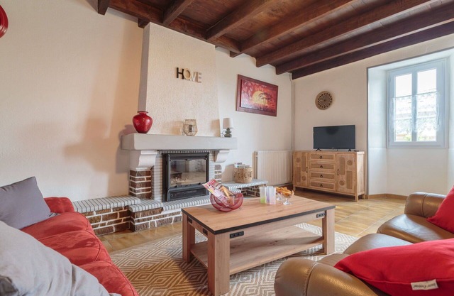 Belle maison de vacances privée pour 4 personnes avec WIFI, TV, terrasse et animaux admis