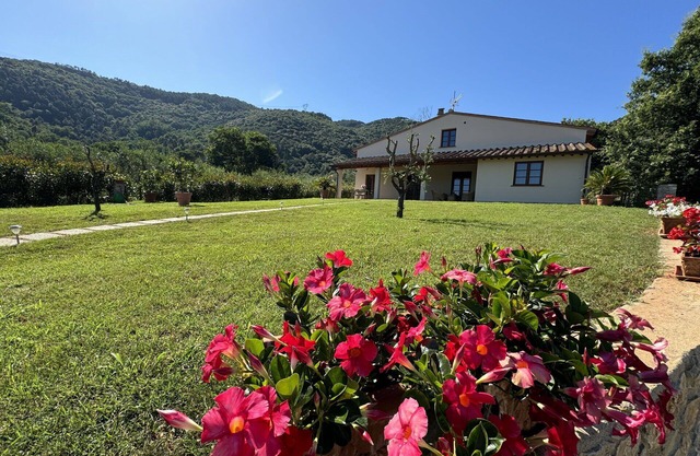 Maison de vacances privée avec WIFI, climatisation, TV, véranda, animaux admis, vue panoramique
