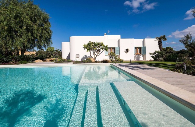 Maison de vacances privée avec climatisation, WIFI, piscine privée, TV, patio, vue panoramique