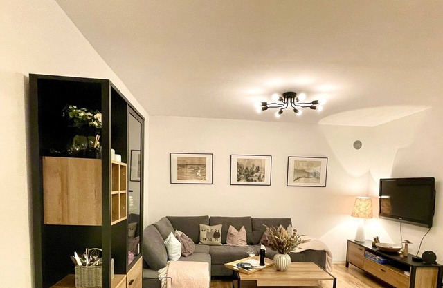 Wonderfully quiet vacation apartment with terrace, fireplace and sauna