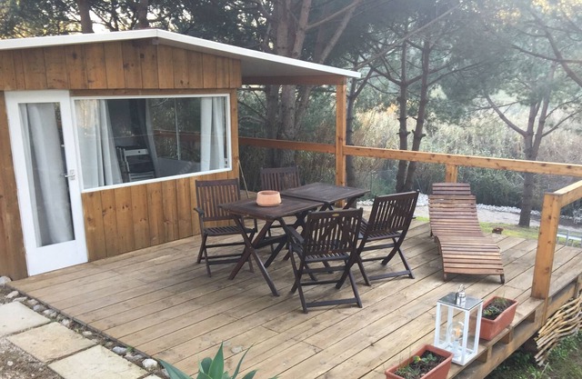 "Maison en bois" Quinta do Meco- Plage et nature