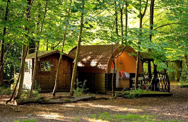 Glamping prטs du chגteau de Highclere, Sans dיpפt